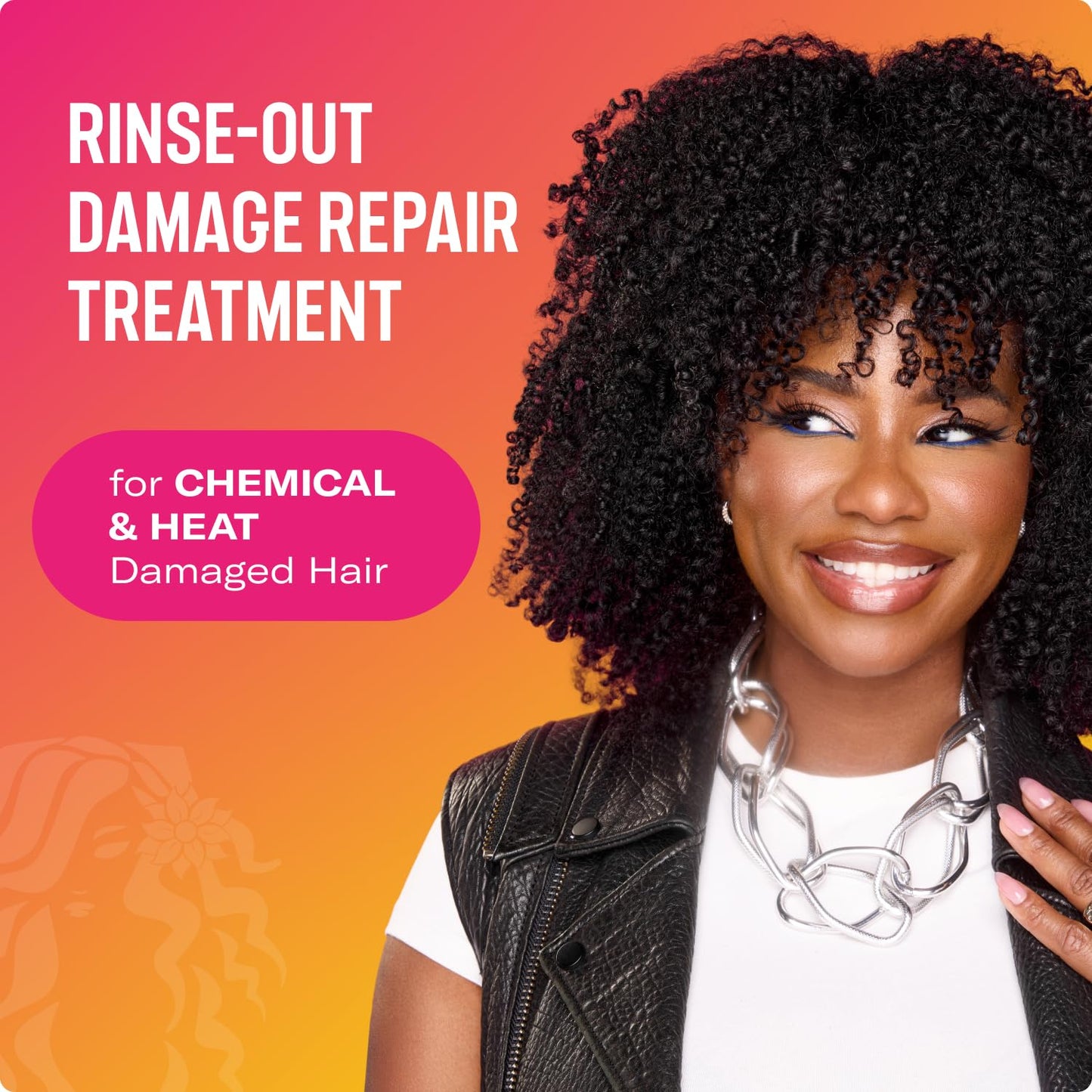 Black Mielle Organics Babassu & Mint Damage Repair Bond Treatment for Chemical and Heat Damaged Hair, 5.5 Ounce