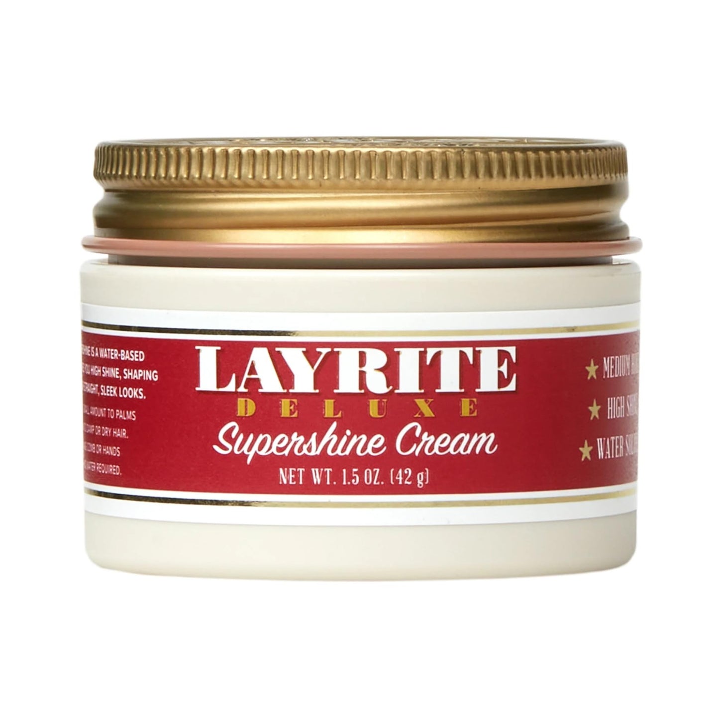 Antique White Layrite Supershine Cream, 1.5 oz