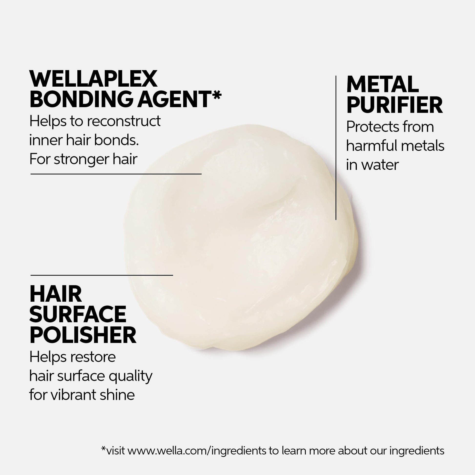 White Smoke Wella Professionals ColorMotion+ Structure+ Bonding Mask | Intense Deep Conditioning Treatment | Preserves Hair Color Vibrancy | 16.9 Fl Oz