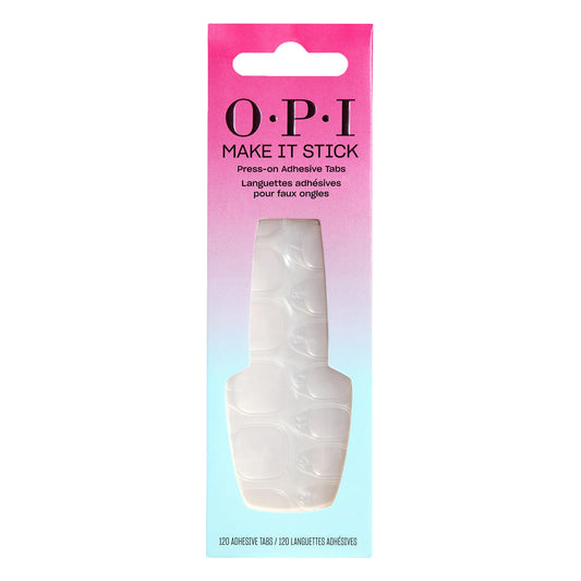 Light Cyan OPI Make It Stick Nail Adhesive Press-On Tabs
