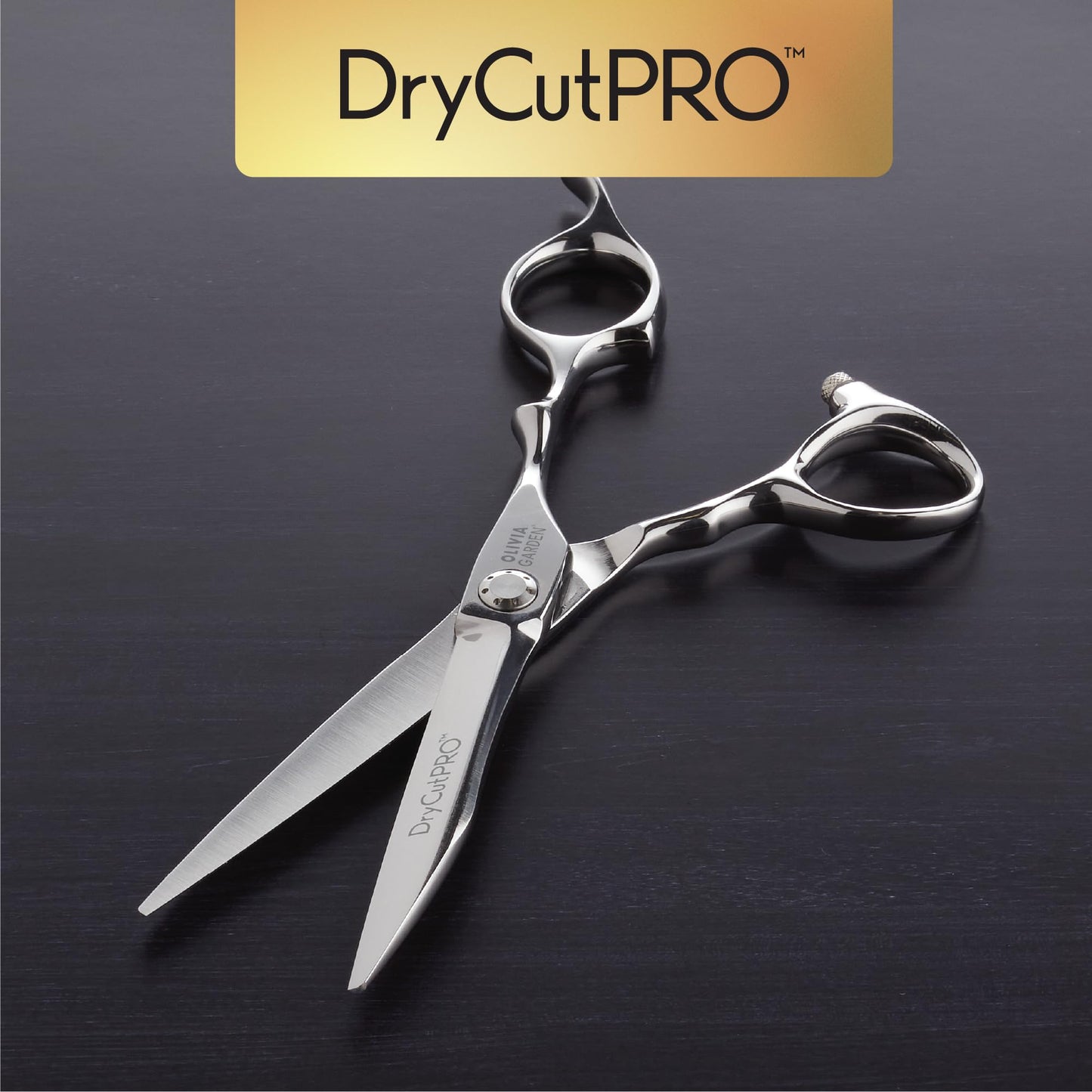 Dark Slate Gray Olivia Garden DryCutPRO intro case 6" shear contains: DC-60, Sleek razor, oil pen, cleaning cloth & zipper case