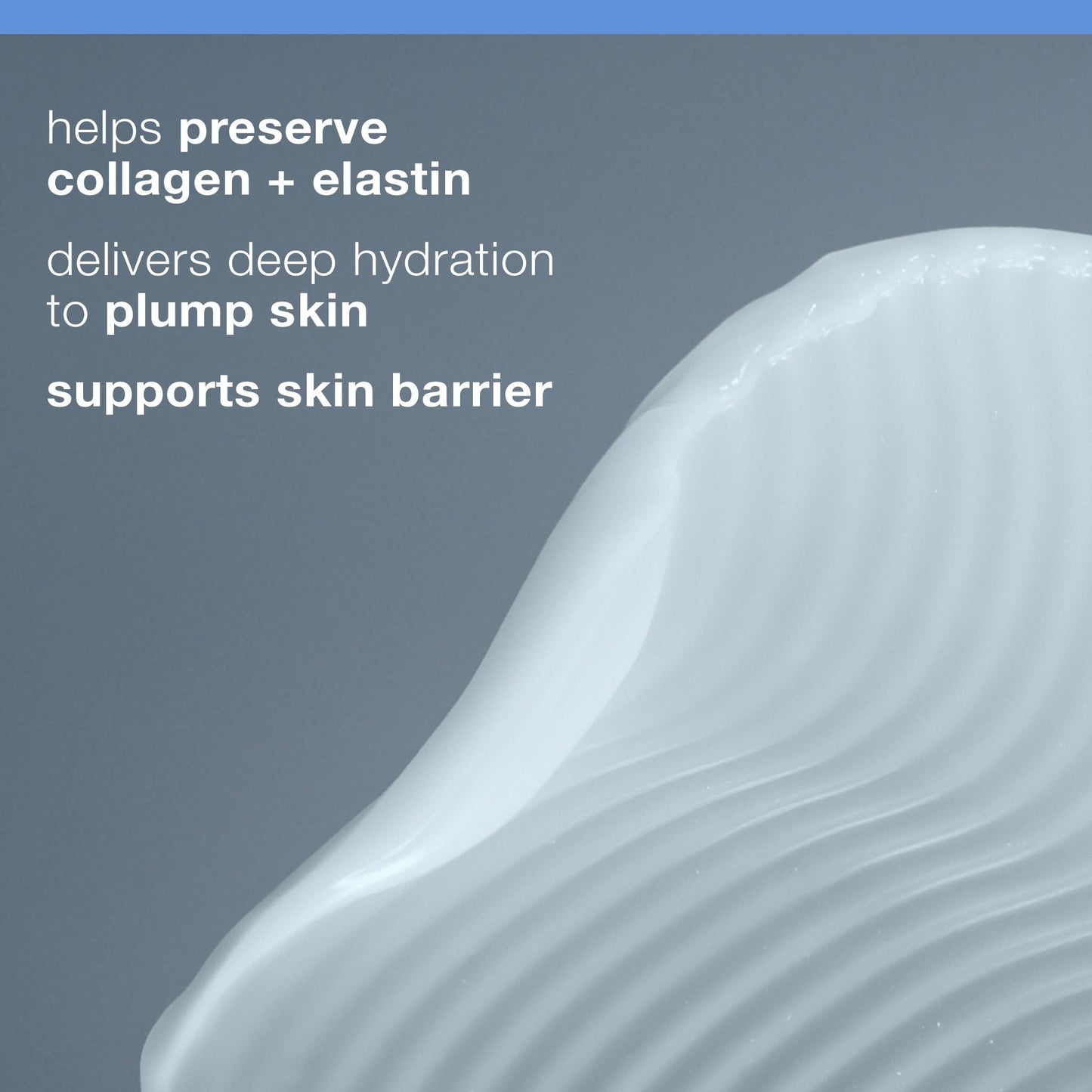 Slate Gray Dermalogica Pro Collagen Banking Water Cream, Collagen Moisturizer for Face - Preserving Collagen and Elastin, Supports Skin Barrier, 1.7 fl oz