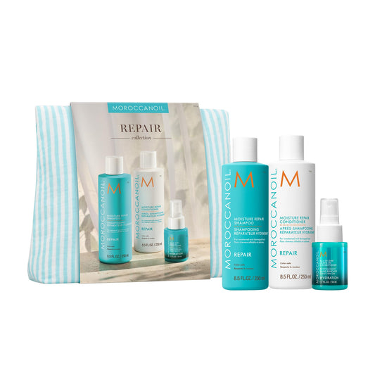 White Smoke Moroccanoil Hair Repair Gift Set