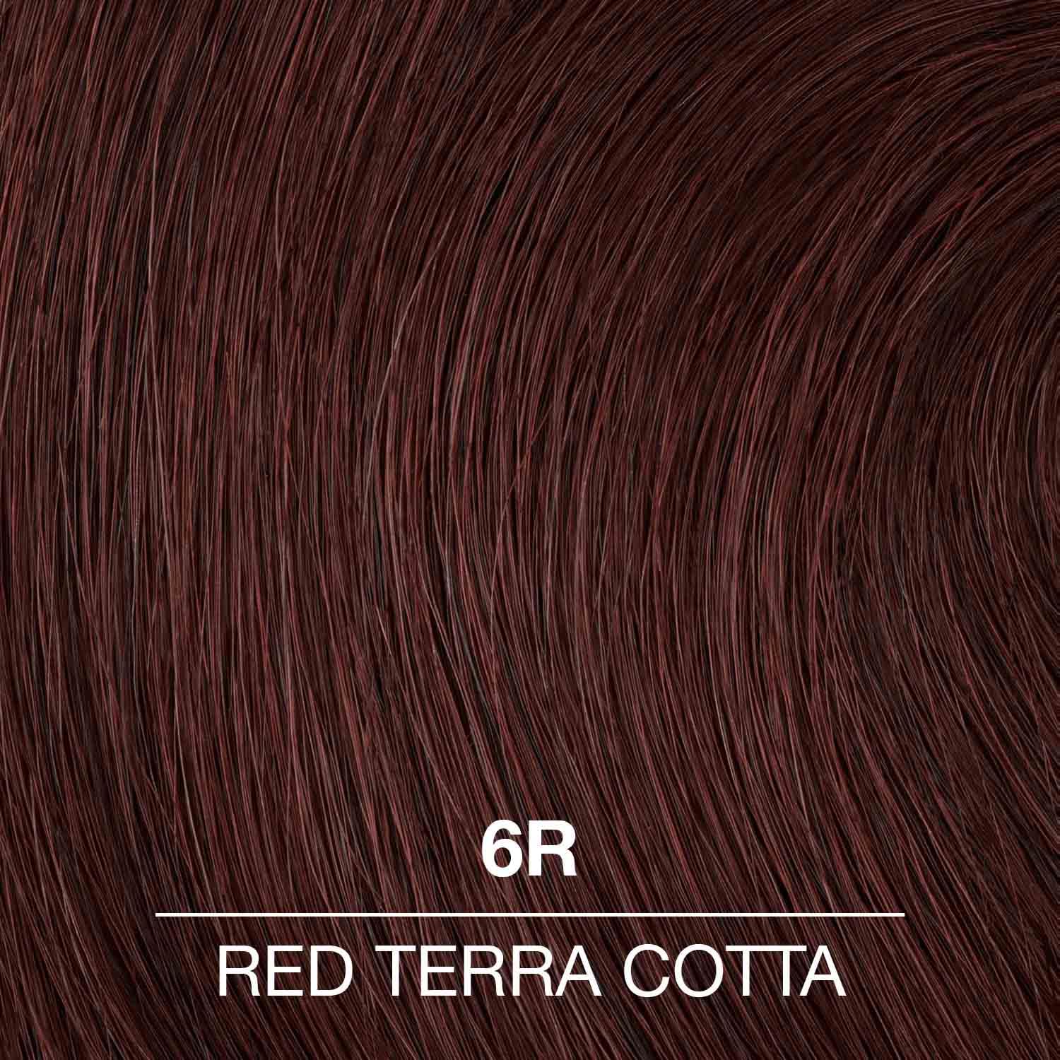 Black COLORCHARM Permanent Liquid Hair Color | 6R Red Terra Cotta | Up to 100% Gray Coverage | 1.42 Fl Oz