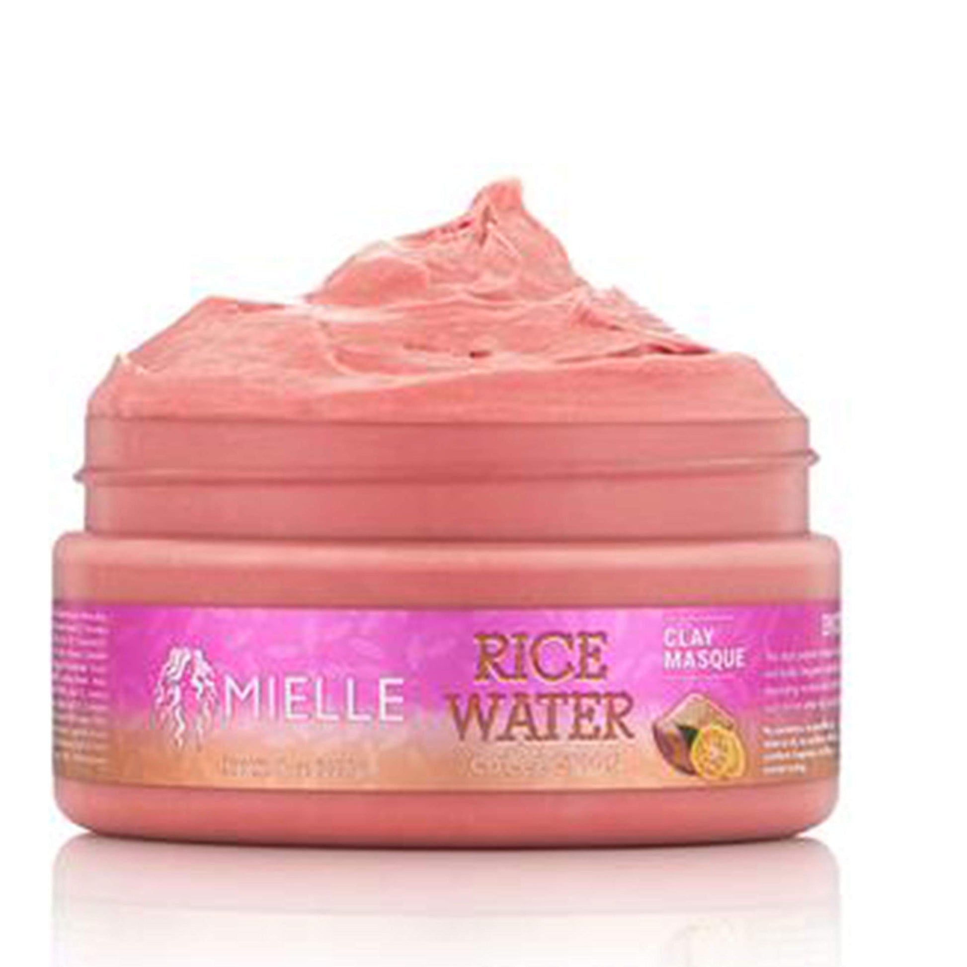 White Smoke MIELLE RICE WATER CLAY MASQUE-8oz