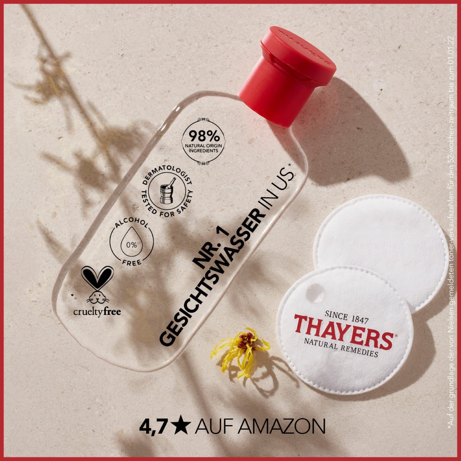 Gray Thayers Witch Hazel With Aloe Vera Unscented - 12 Fl Oz