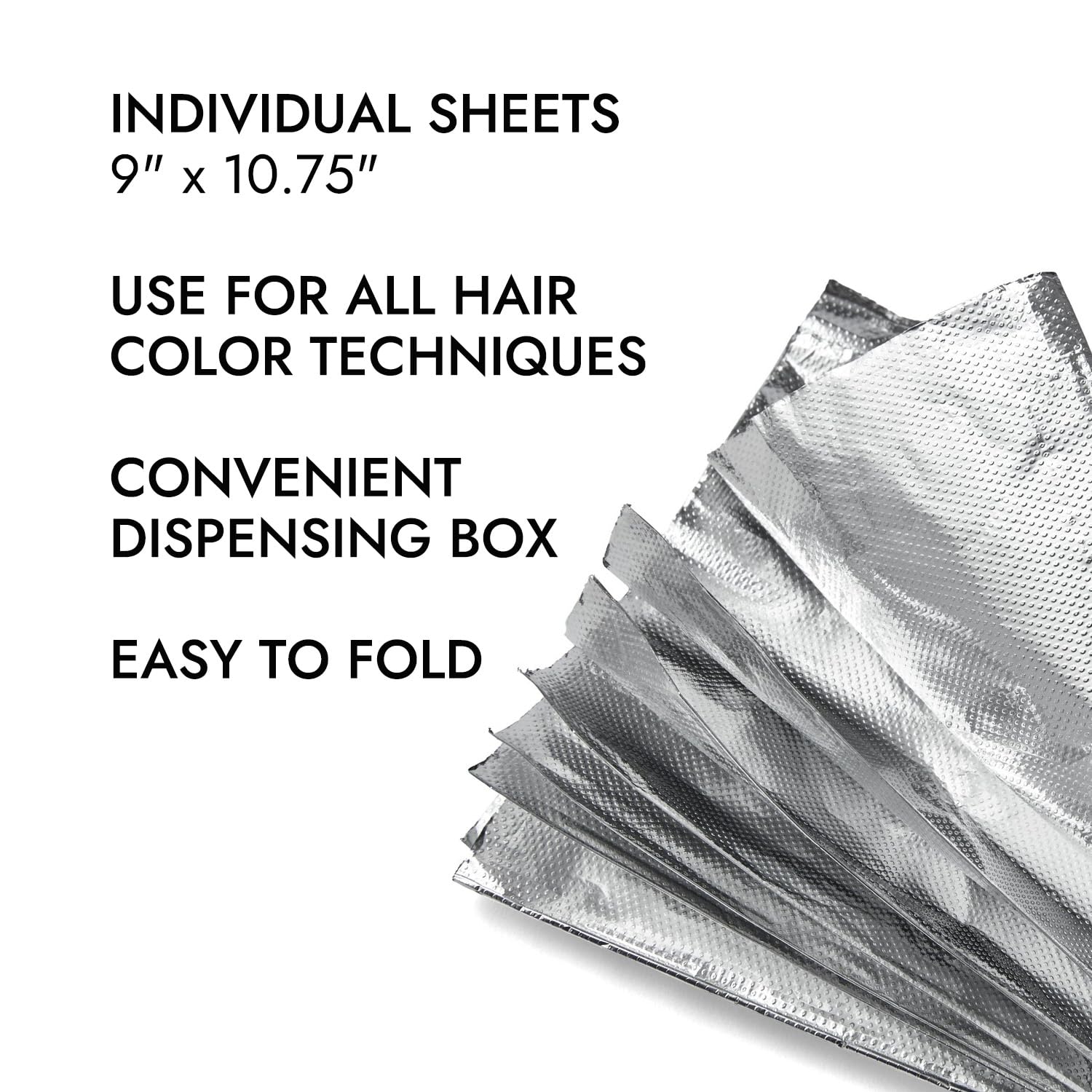 White Smoke Salon Care FullSize Foil Sheets 500 Count