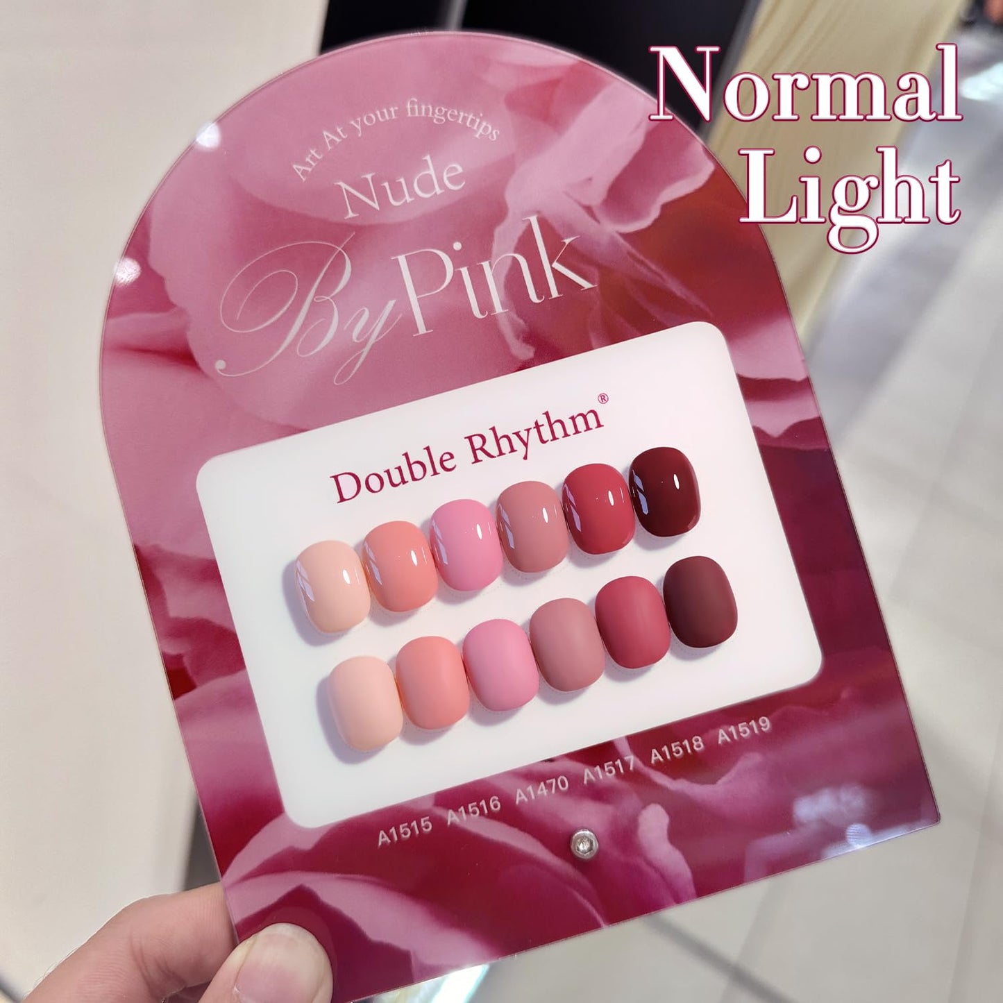 Light Gray Double Rhythm 6 Pcs 15 ML Gel Polish Set Same Color Same Bottle Soak Off Gel Polish Kit Nail Art Manicure Salon DIY at Home for Women (Burgundy Red Nude Pink Purple Beige-T6-3)