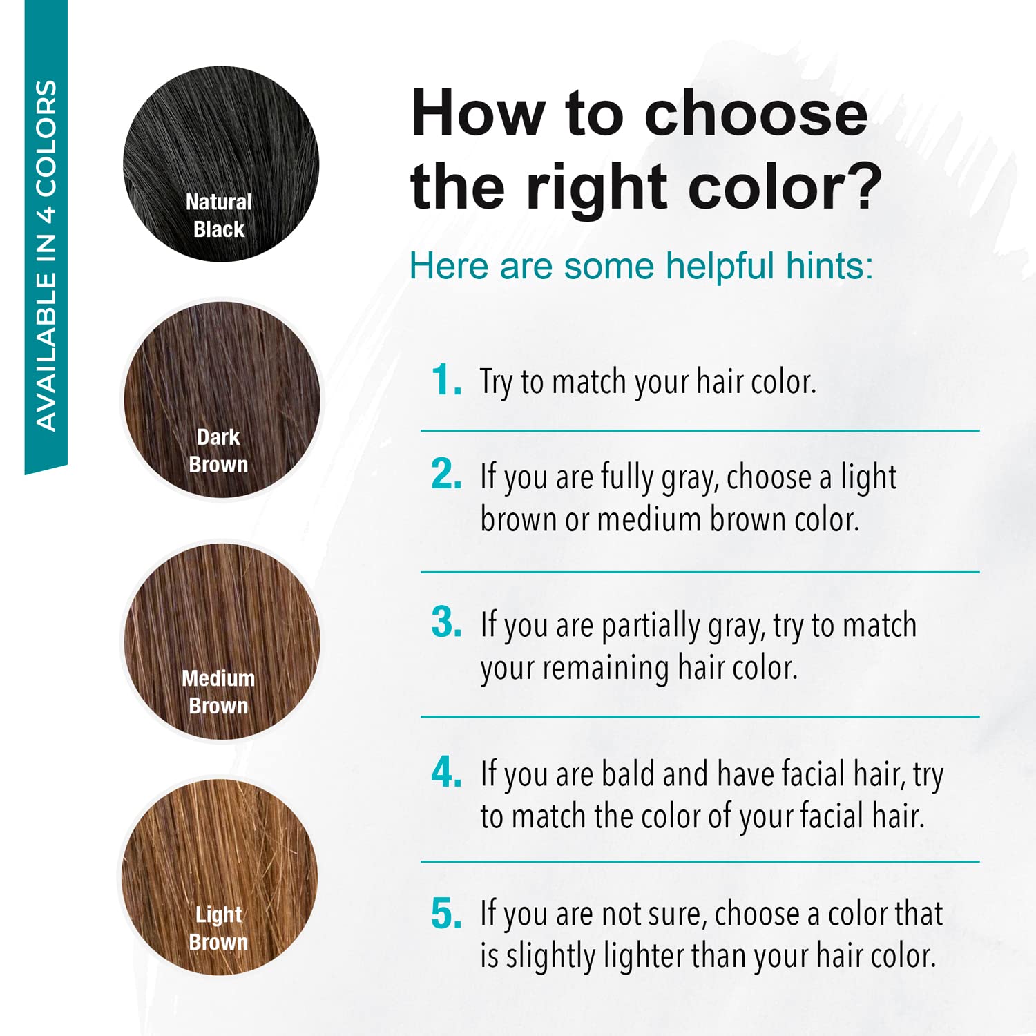 White Smoke Sport Eyebrow Colorant, Men's Long Lasting Treatment to Cover Gray Brow Hairs, Medium Brown