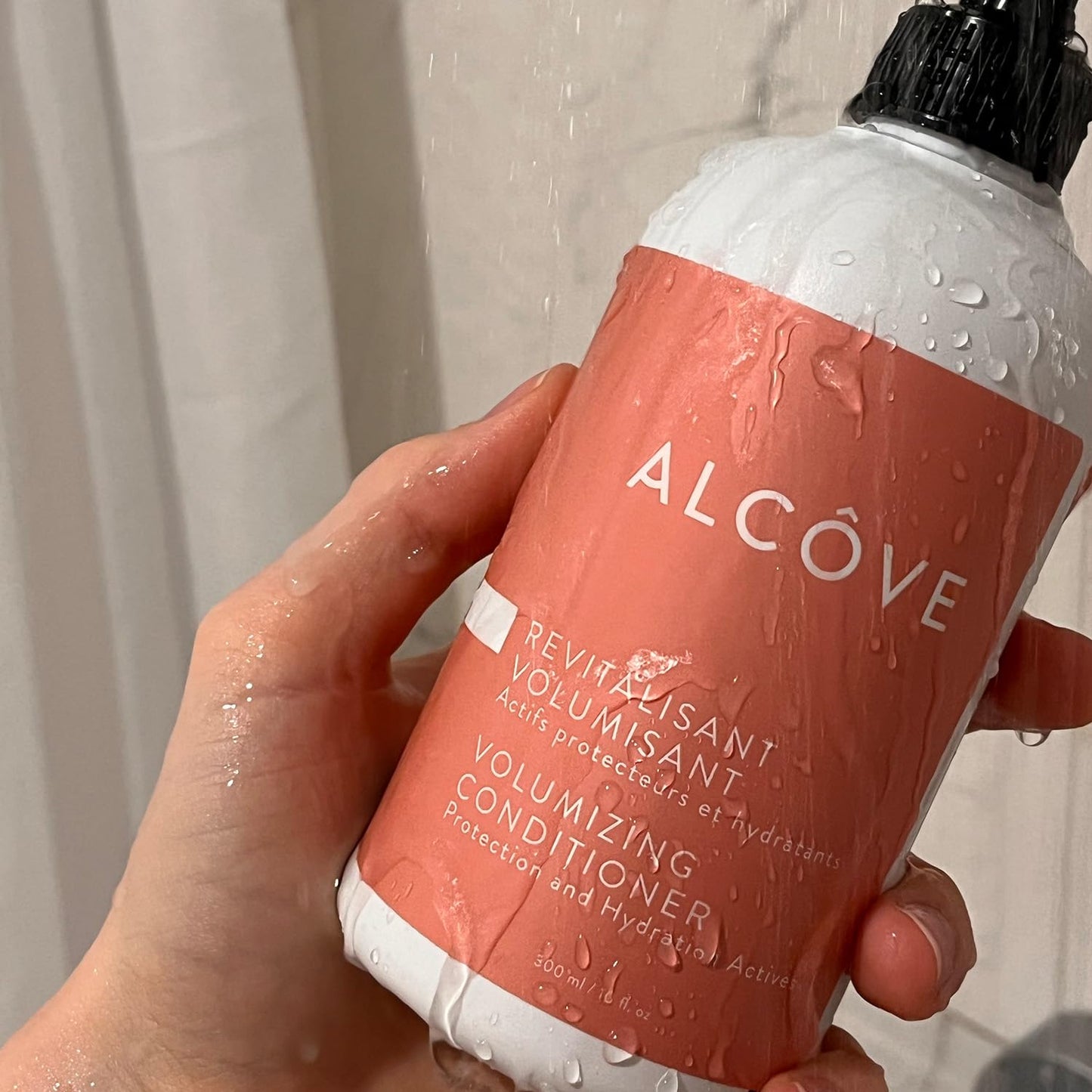 Gray Alcôve - Volumizing Conditioner - Fine and Thin Hair - Lightweight Volume - Anti-frizz - Hydrate - with Argan Oil and Mango Extract - Color-Safe - Sulfate-Free - 10oz