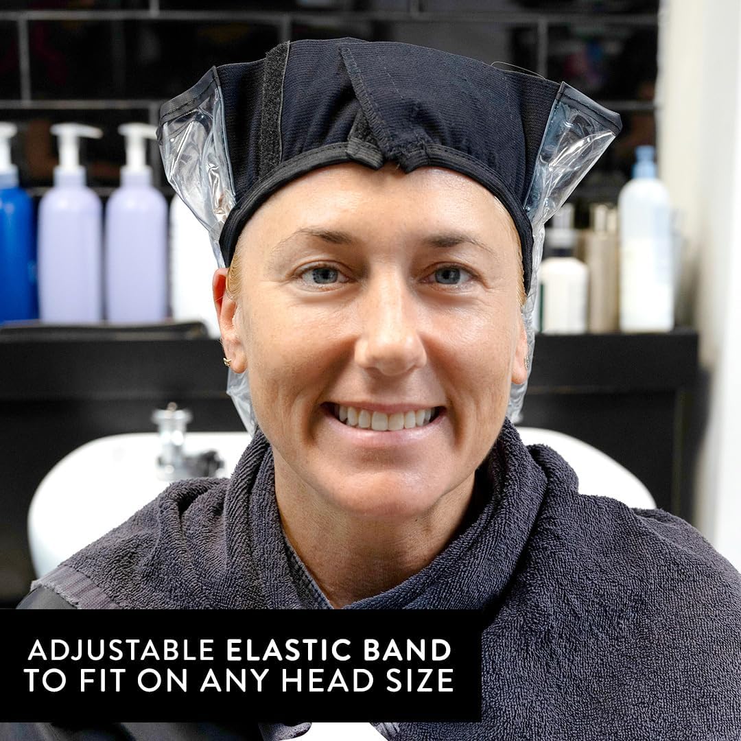 Black Betty Dain Hair Funnel For Upright Position Washing/Shampooing, Comfortable Alternative for Elderly, Handicapped, or Individuals With Neck Problems, Diverts Water into Bowl or Sink