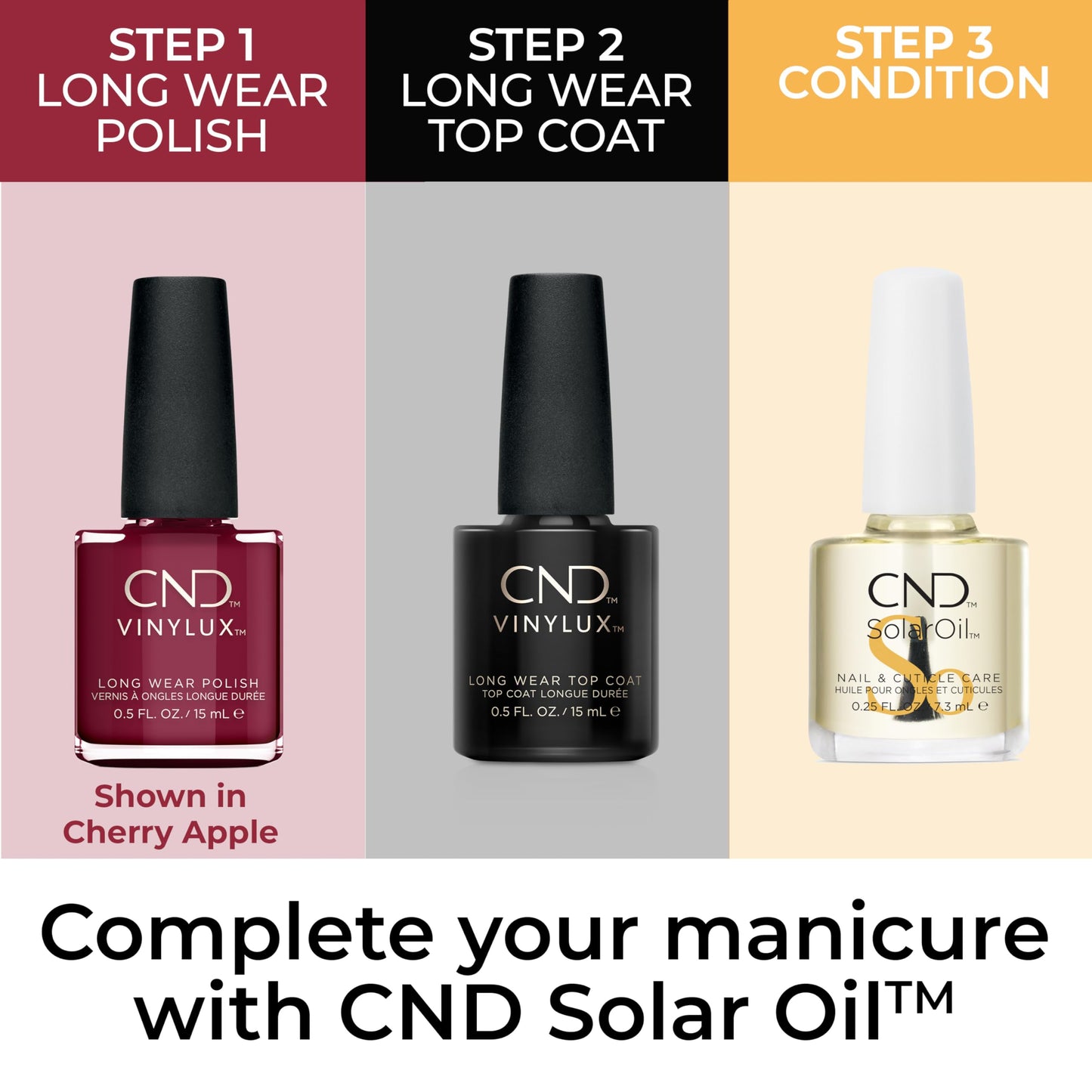 White Smoke CND Vinylux Longwear Pink Nail Polish, Gel-like Shine & Chip Resistant Color, 0.5 Fl Oz