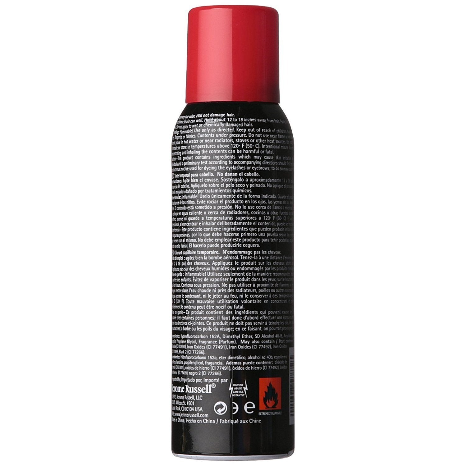 Dark Slate Gray Jerome Russell Hair Color Thickener 3.5oz (Pack of 3) (Silver/Gray) by Jerome Russell