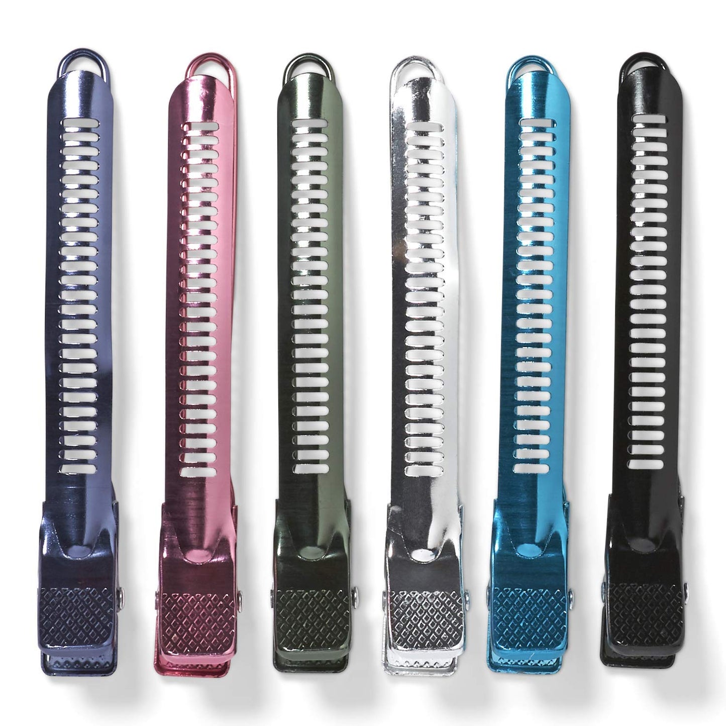 White Smoke Salon Care Metal Section Clips