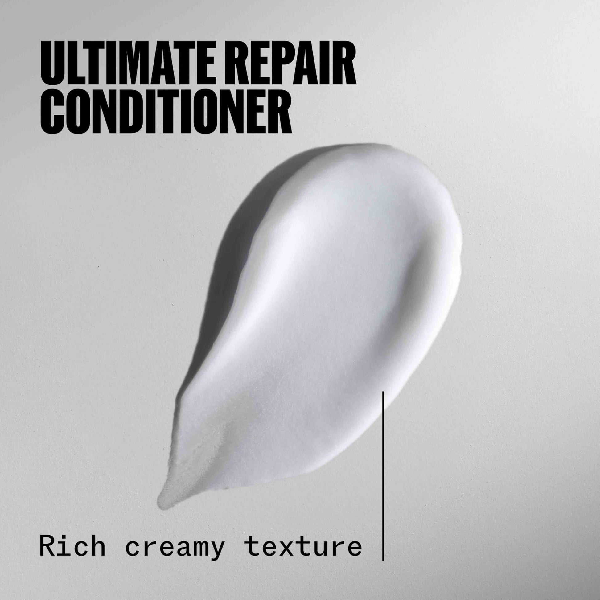 Gray Wella Professionals ULTIMATE REPAIR Conditioner for Damaged Hair | Deeply Nourishing | Replenishes & Repairs | 6.7 Fl Oz - Packaging May Vary
