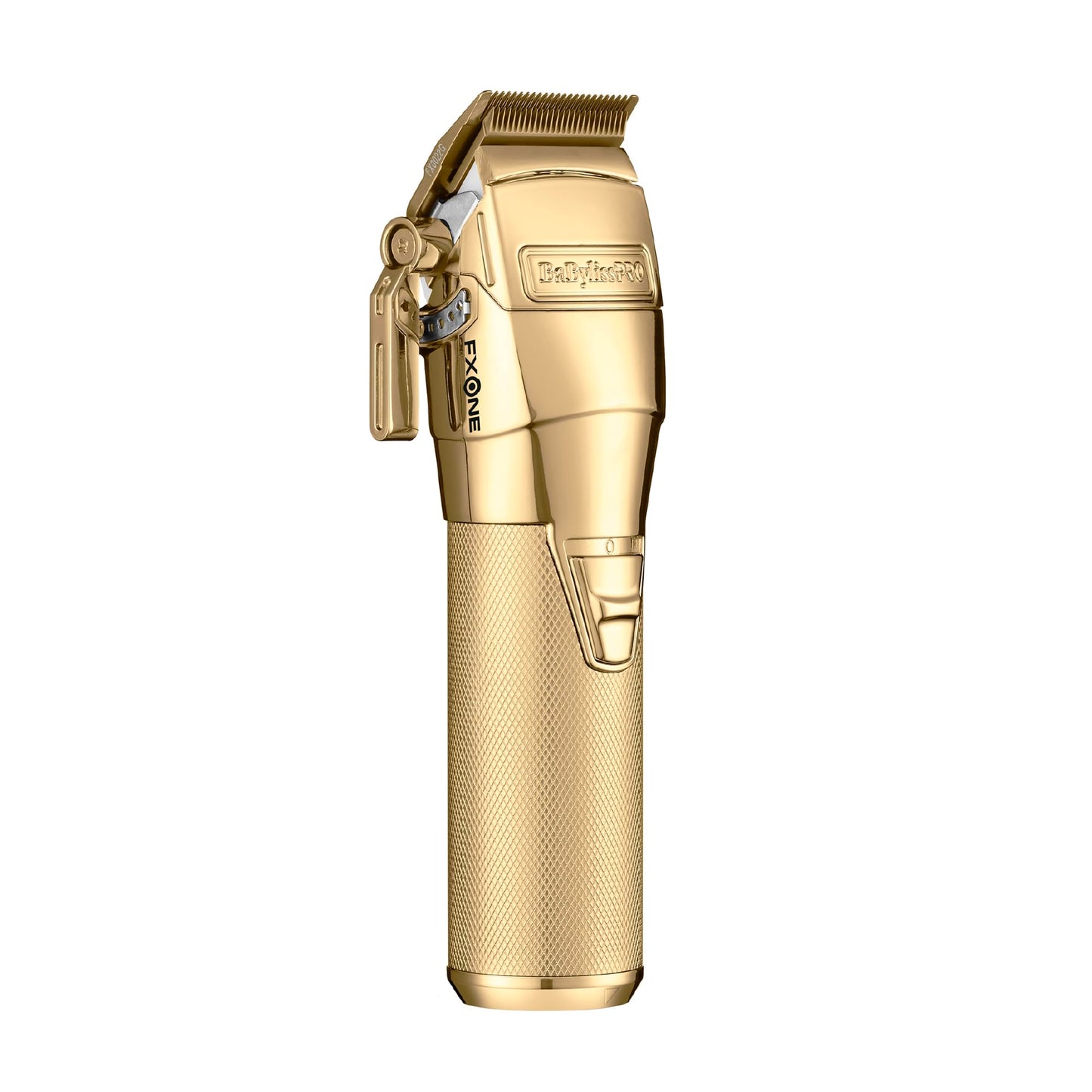 White Smoke BaBylissPRO FXONE Professional Cordless Clipper in Gold - Beard Trimmer for Men, Professional Stylist & Barber Clippers, USB-C Cordless Hair Clippers for Men