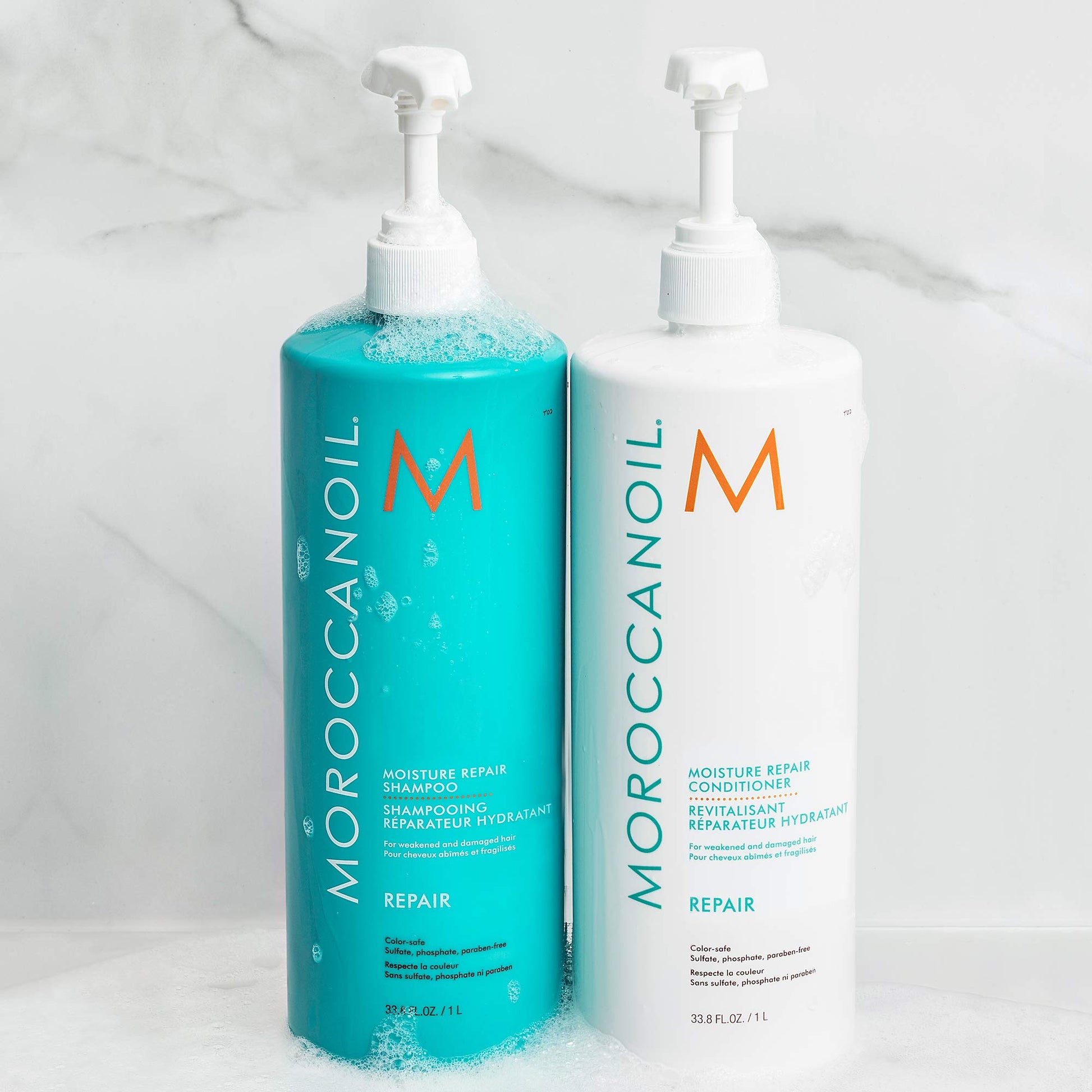 Lavender Moroccanoil Moisture Repair Shampoo, 33.8 Fl. Oz.