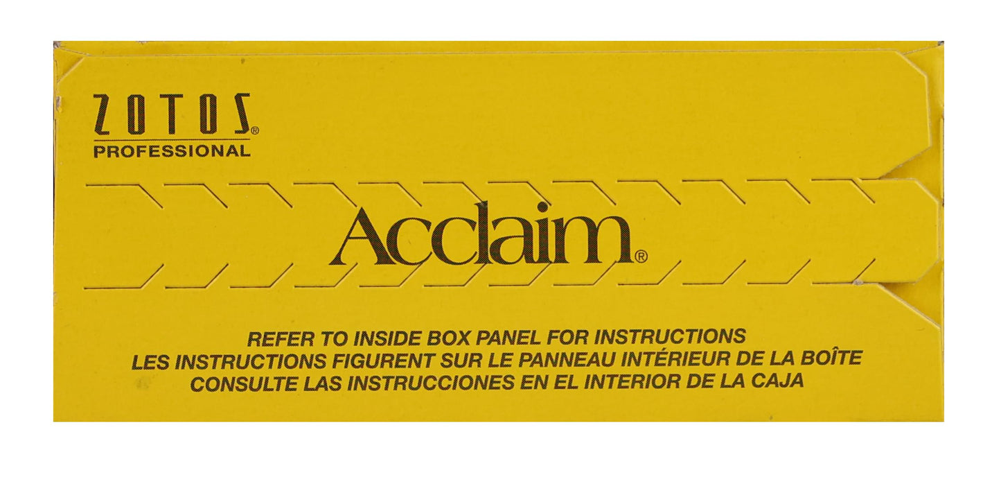 Goldenrod Zotos Professional Acclaim Acid Perm Regular 1 Application (Pack of 4)