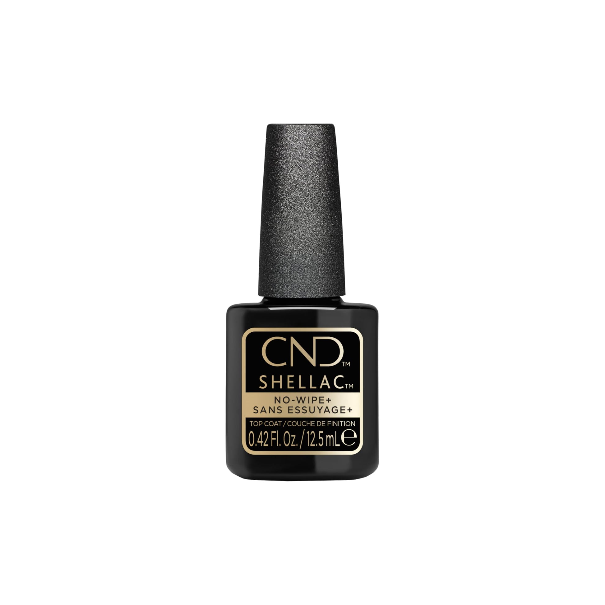 White Smoke CND Shellac™ Gel Polish No Wipe Top Coat, 0.42 fl oz.