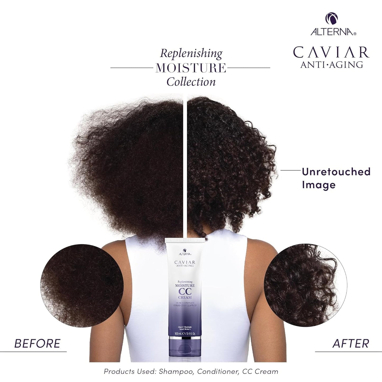 White Smoke Alterna CAVIAR Anti-Aging Replenishing Moisture CC Cream, 5.1 oz (2 pack)