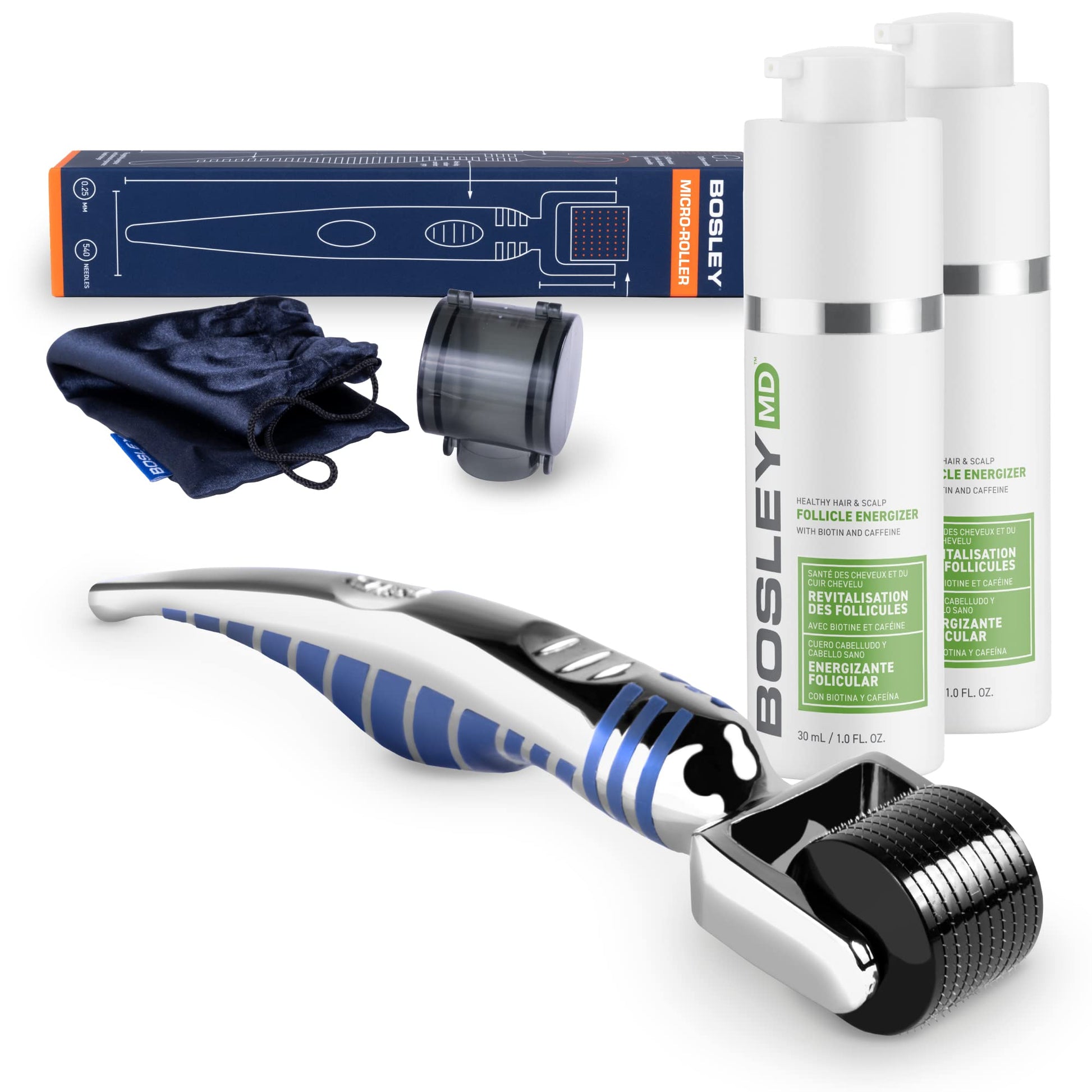 White Smoke Bosley Hair Rejuvenation System - Hair ReGrowth System