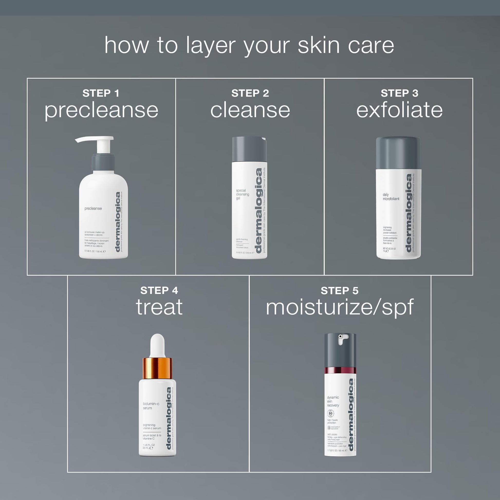 Dim Gray Dermalogica Daily Microfoliant, Face Exfoliator Scrub Powder with Salicylic Acid and Papaya Enzyme, Achieve Brighter, Smoother Skin Daily, 0.45 oz