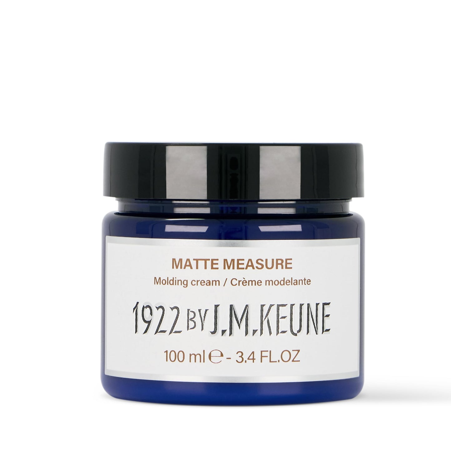 Lavender 1922 by J.M. Keune Matte Measure, Medium Hold & Matte Finish Molding Cream for Men, 2.5 Fl Oz