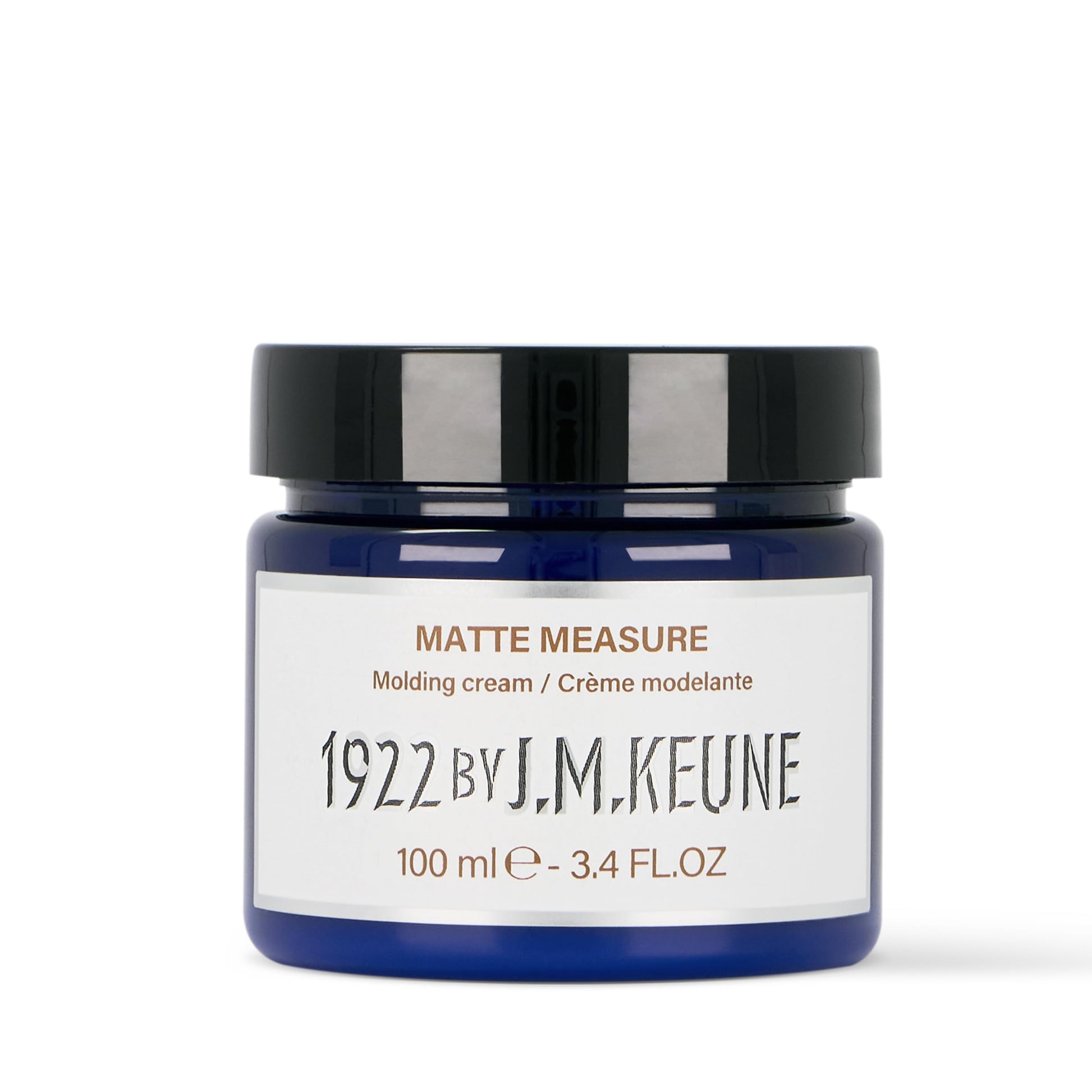 Lavender 1922 by J.M. Keune Matte Measure, Medium Hold & Matte Finish Molding Cream for Men, 2.5 Fl Oz