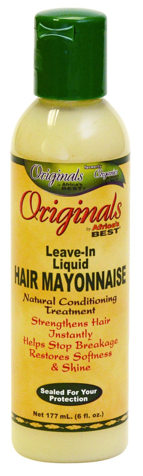 White Smoke Africa's Best Orig Hair Mayo Liquid Leave-In Condition 6 Ounce (Pack of 3)