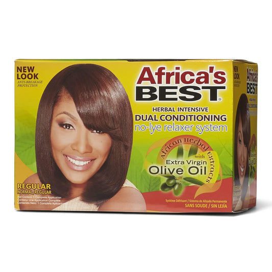 White Smoke No-lye Dual Conditioning RelAxer System By Africa's Best