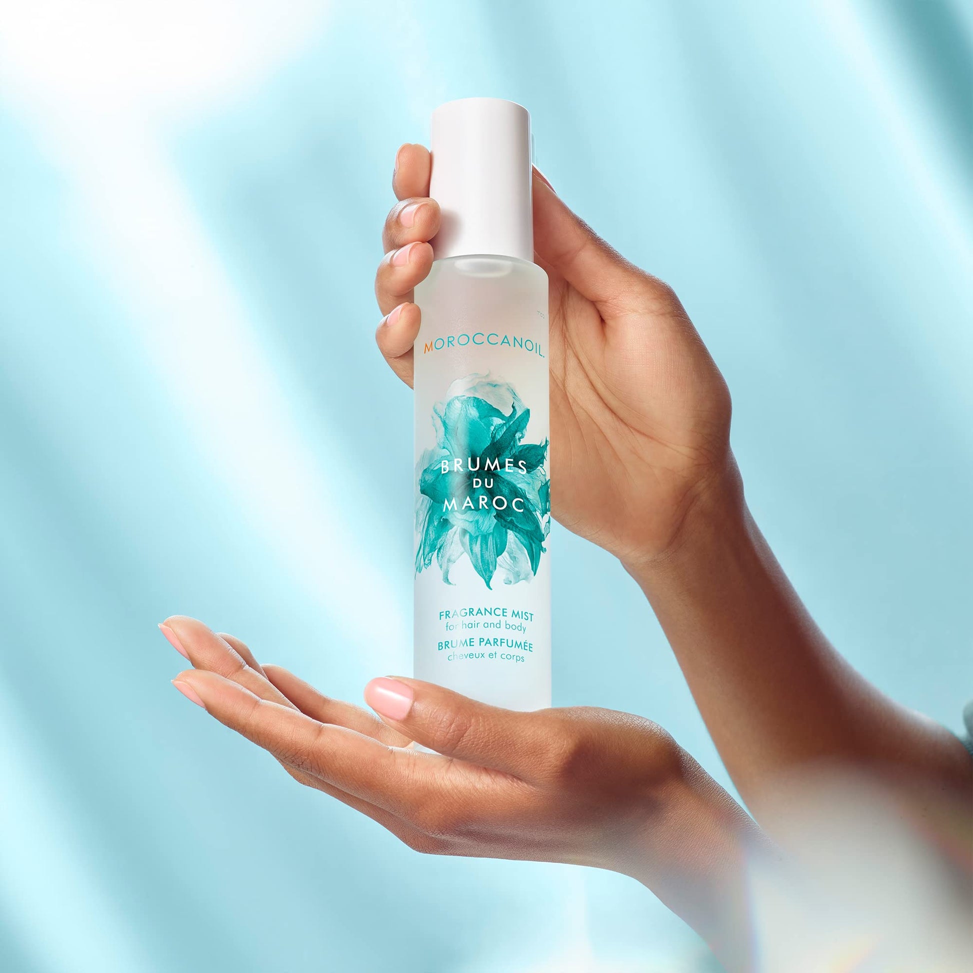 Light Blue Moroccanoil Hair and Body Fragrance Mist, 3.4 Fl. Oz