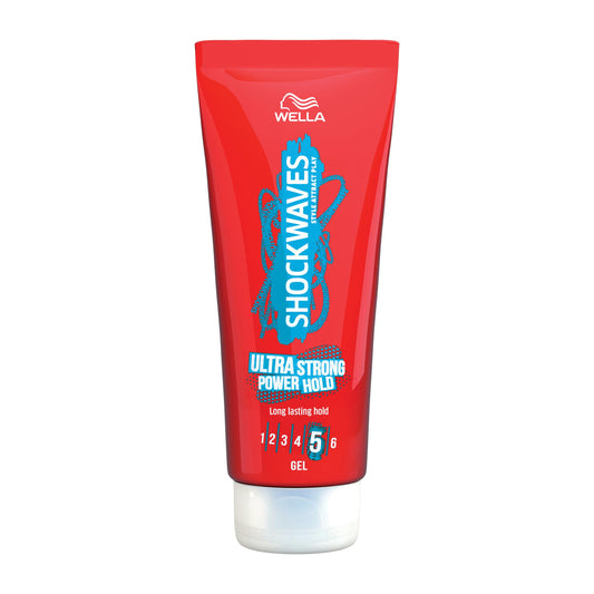 White Smoke Wella Shockwaves Power Hold Gel Ultra Strong (200ml)