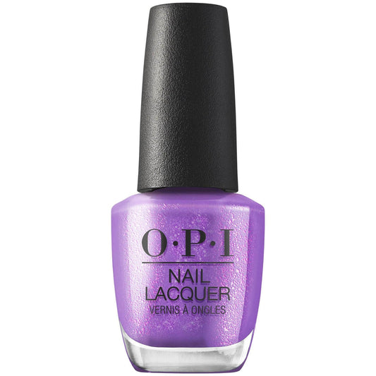 White Smoke OPI Nail Lacquer I Sold My Crypto | Sheer Bright Purple Shimmer Chip Resistant Nail Polish | Me, Myself Collection