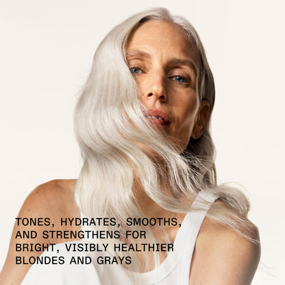 Seashell Olaplex Nº. 5P Blonde Enhancer Purple Toning Conditioner: Neutralizes Brassiness & Strengthen | Repairs Damages & Hydrates Hair | For Coily, Curly, Straight, and Wavy, 1000 mL / 33.8 Fl Oz