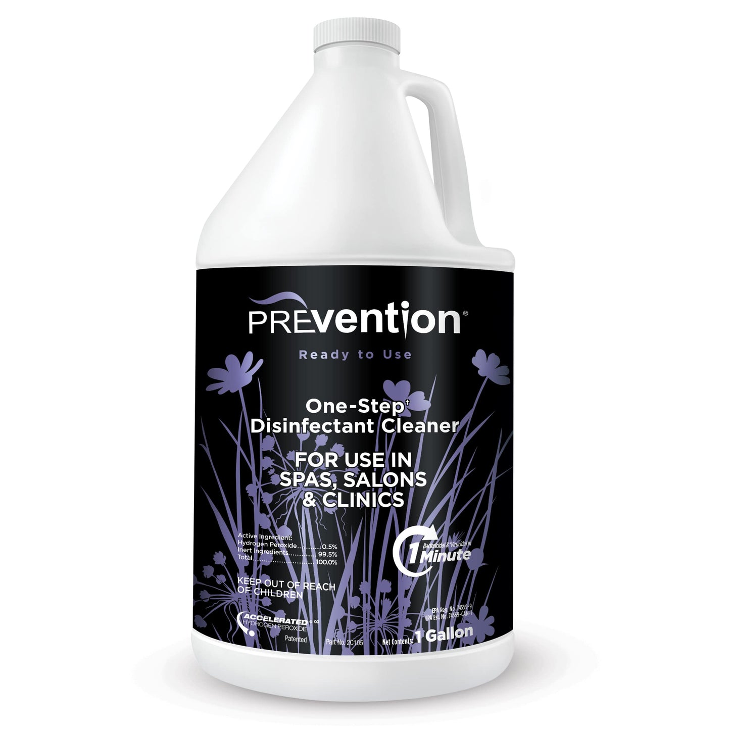 White Smoke Prevention Ready-To-Use Disinfectant Cleaner – Surface Disinfecting & Cleaning Solution for Salons, Spas, Clinics – Hospital Grade, Gallon Refill – 1 Gallon (1 Pack)
