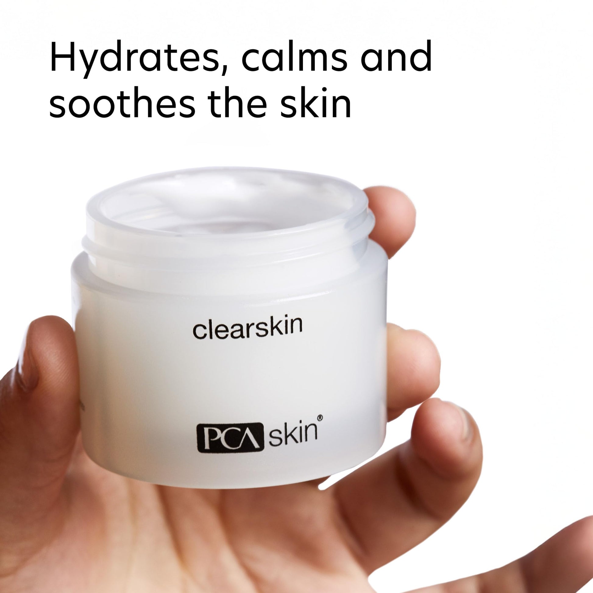 White Smoke PCA SKIN Clearskin Lightweight Face Moisturizer for Oily Skin, Daily Hydrating Facial Moisturizer for Oily, Acne-Prone, and Sensitive Skin, Quick Absorbing, Reduces Discolorations, 1.7 oz Jar