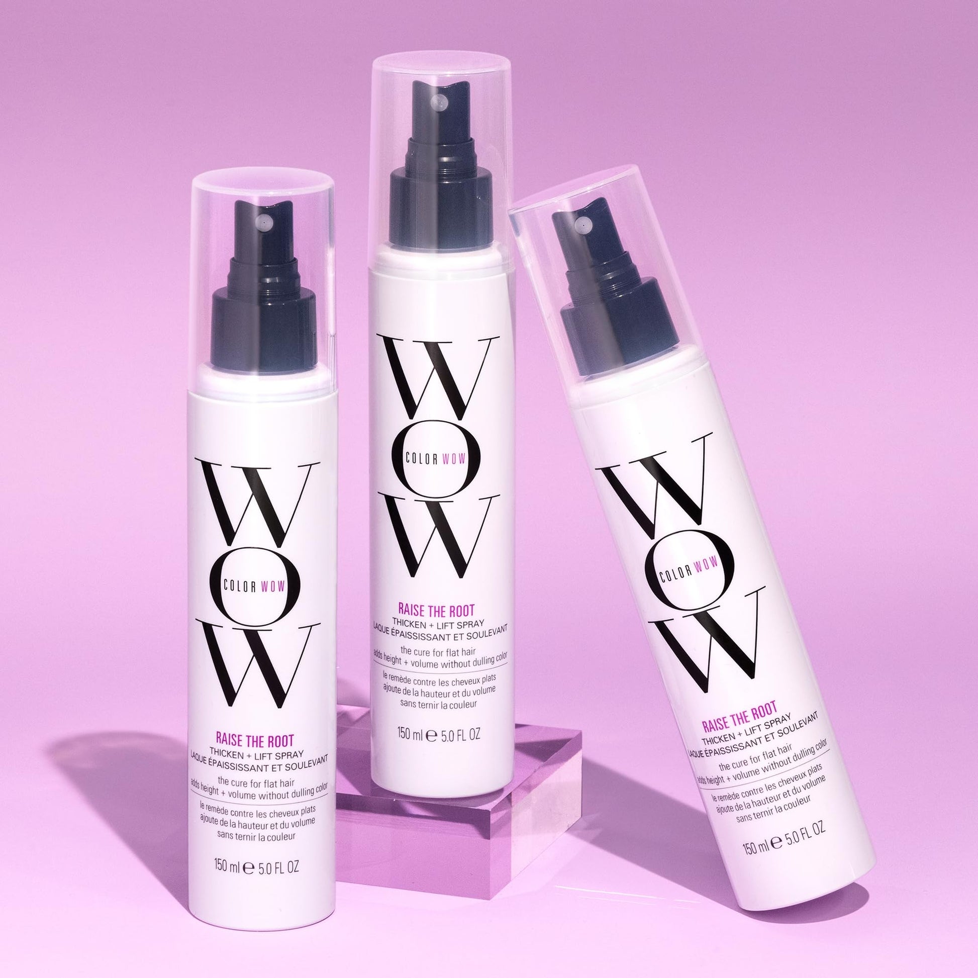 Thistle COLOR WOW Raise the Root Thicken + Lift Spray – All-Day Volume for Fine, Flat Hair without dulling color