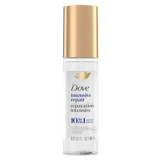 Lavender Dove Intensive Repair Amino Serum for Damaged Hair with Bio-Protein Care Technology 3.3 oz