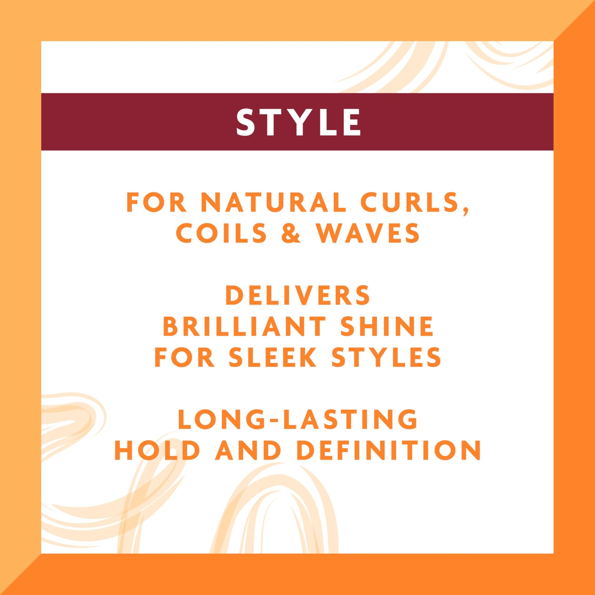 White Smoke Cantu Shea Butter for Natural Hair Define & Shine Custard, 12 Oz
