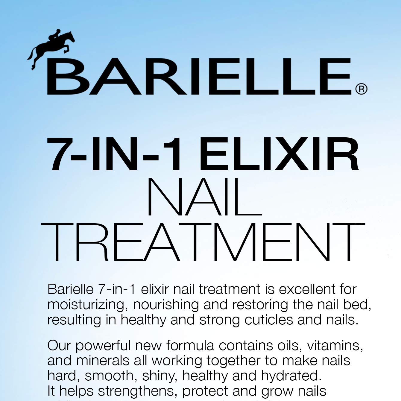 White Smoke Barielle 7-In-1 Elixir Nail Treatment .5 ounce