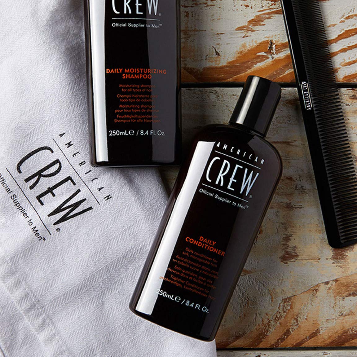 Black American Crew Shave Cream for Men, Protective Shave Foam, 10.1 Fl Oz