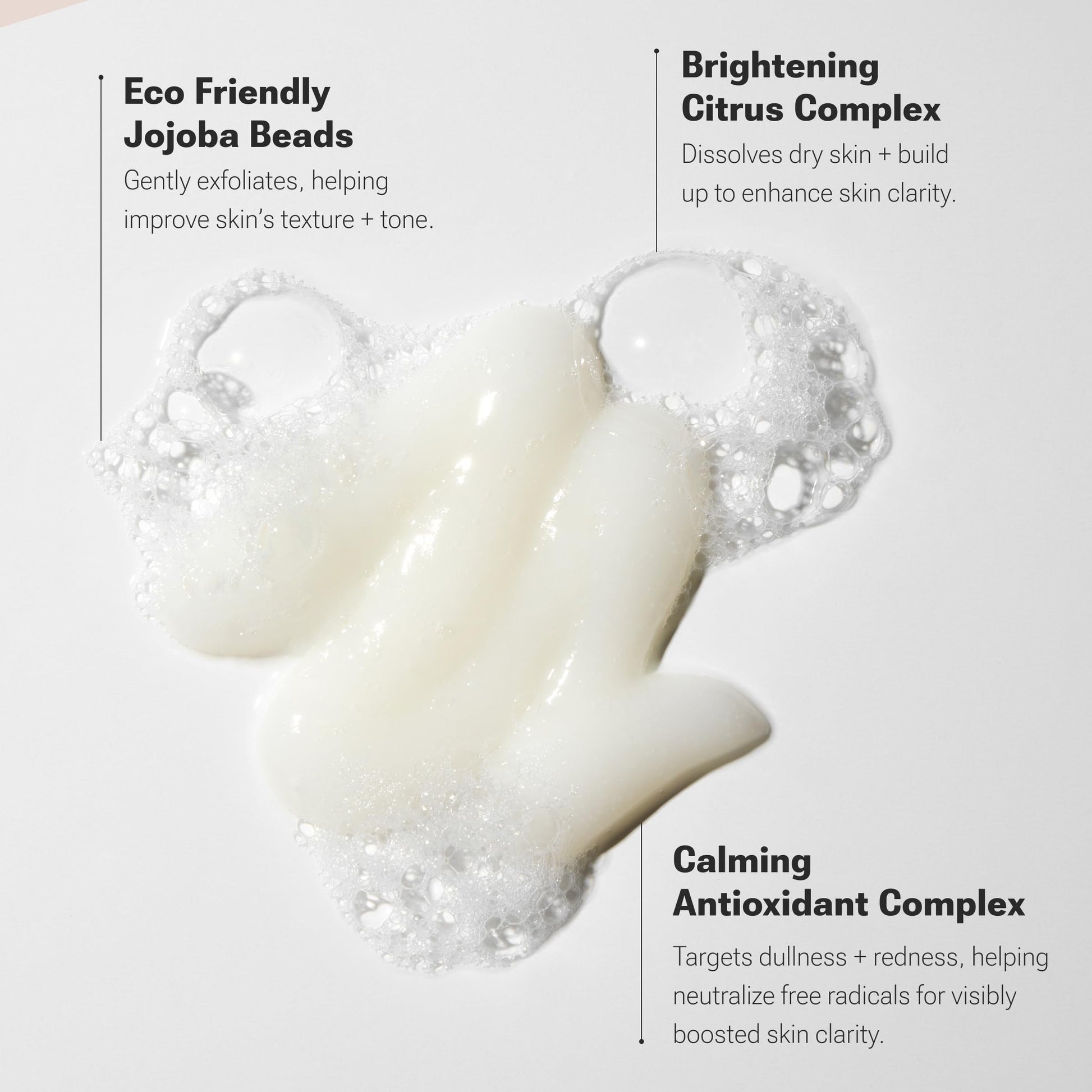 Lavender NULASTIN Dermal Rejuvenating Facial Cleanser - Brightening, Exfoliating Face Wash for Women with Jojoba Beads + Cleanses, Exfoliates & Hydrates Without Stripping Skin - Sulfate Free, Vegan, 4 Fl Oz