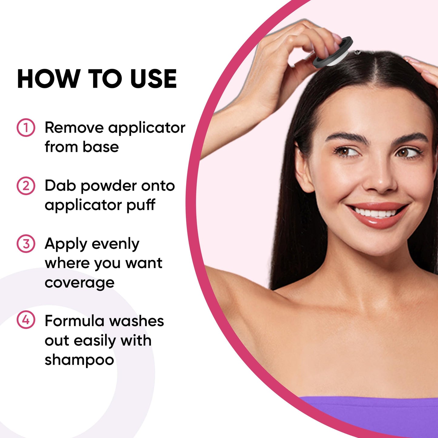 White Smoke Hairline Powder Instantly Conceals Hair Loss, Root Touch Up Hair Toppers for Women & Men, Hair Fibers for Thinning Hair, Root Cover Up, Stain-Proof 24 Hour Formula (Medium Blonde)
