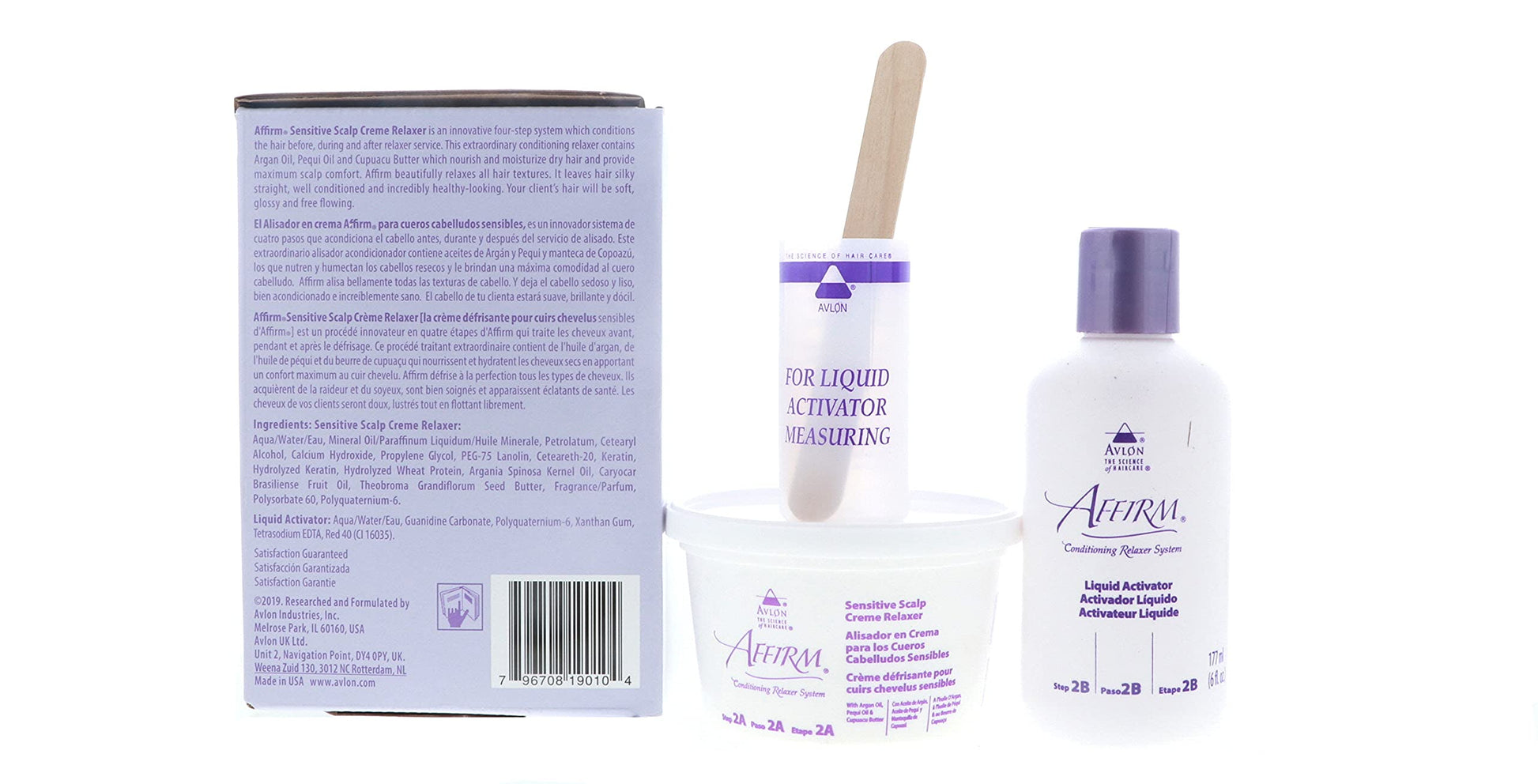 White Smoke Affirm Relaxer Kit 4 Applications by Affirm