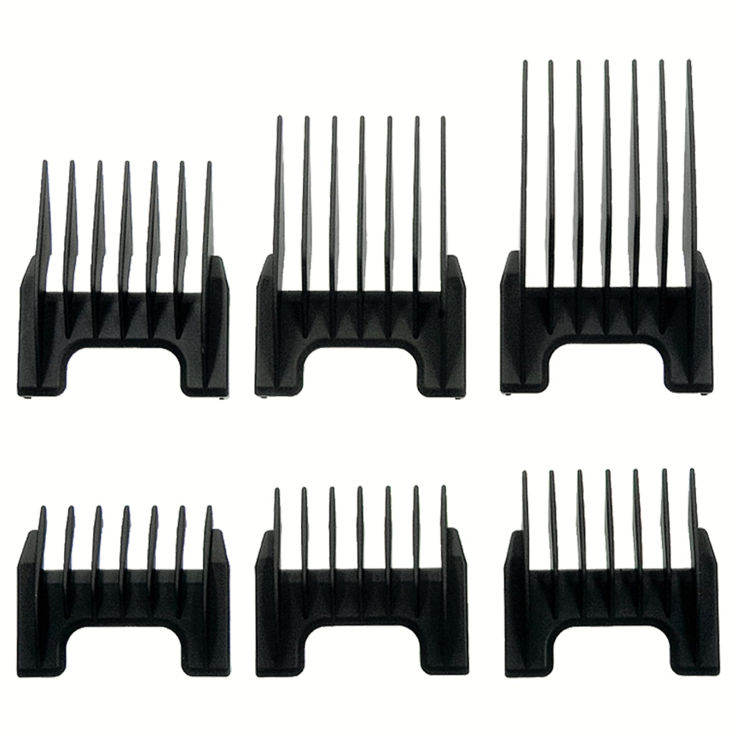 White Smoke WAHL Professional Animal 5-in-1 Clipper Attachment Guide Comb Grooming Set for Wahl's Arco, 5- Style Groom, Bravura, Figura, Chromado, Creativa, and Motion Pet, Dog, Cat, and Horse Clippers