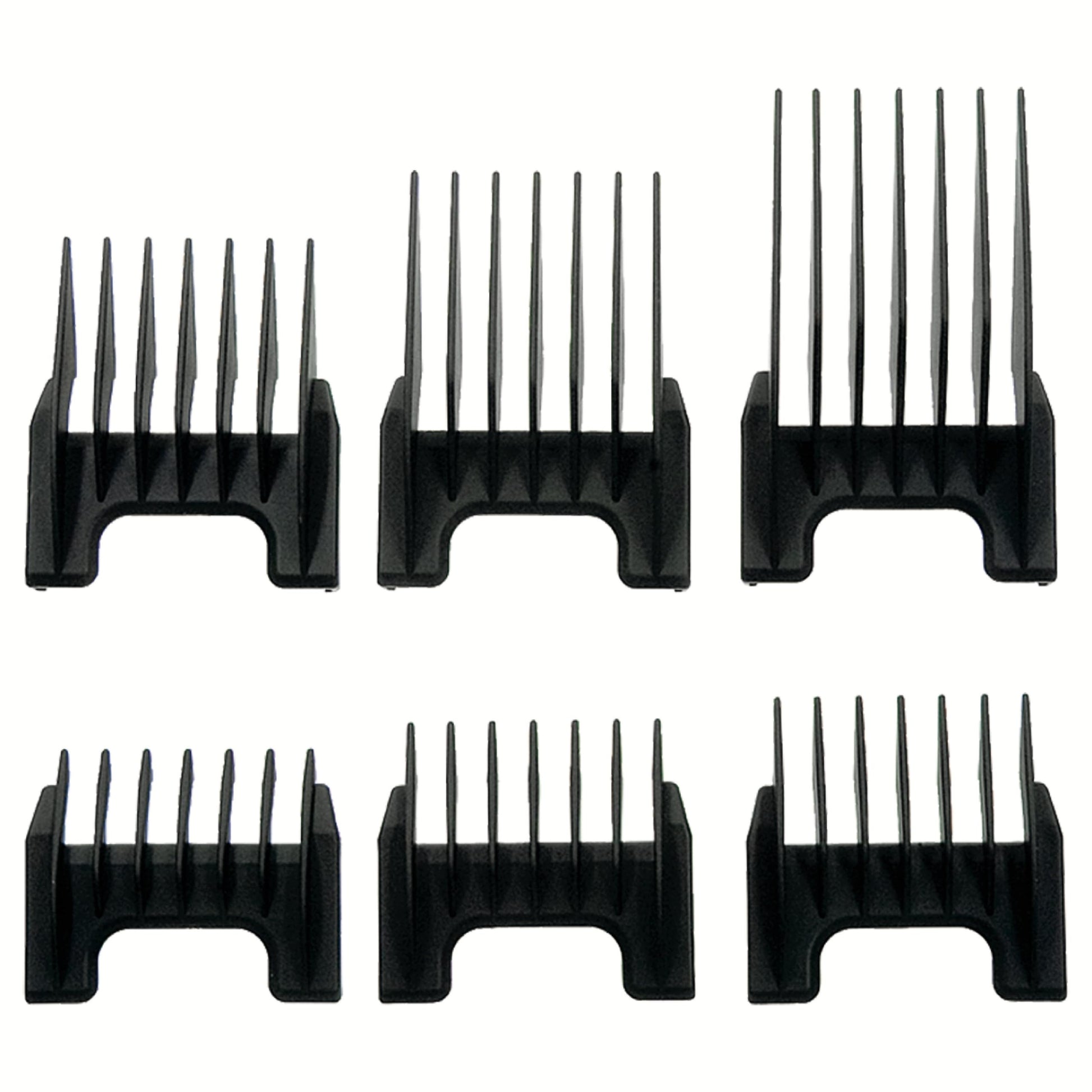 White Smoke WAHL Professional Animal 5-in-1 Clipper Attachment Guide Comb Grooming Set for Wahl's Arco, 5- Style Groom, Bravura, Figura, Chromado, Creativa, and Motion Pet, Dog, Cat, and Horse Clippers