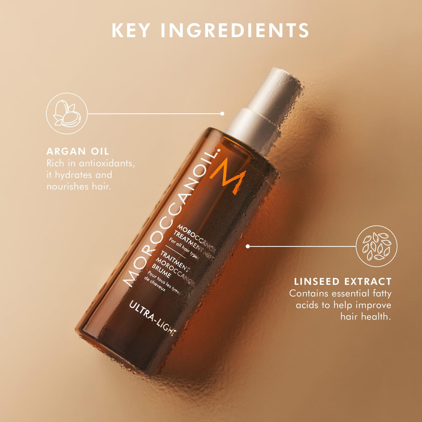 Wheat Moroccanoil Treatment Hair Oil Mist 0.85 Fl. Oz.