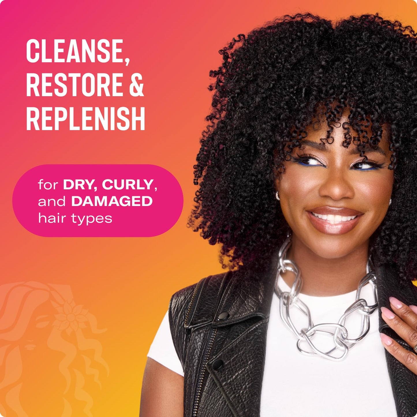Black Mielle Organics Babassu & Mint Damage Repair Hair Shampoo - Hydrating Shampoo & Scalp Build-Up Remover - Gently Cleanses & Preps for Repair (8 fl oz)