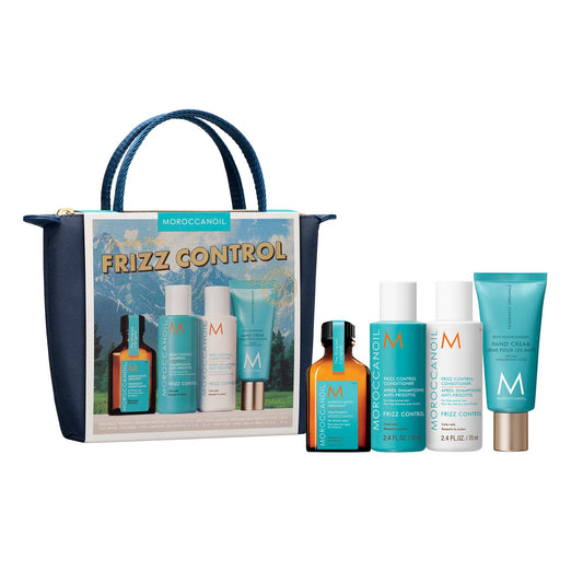 White Smoke Moroccanoil Mini Frizz Essentials Set