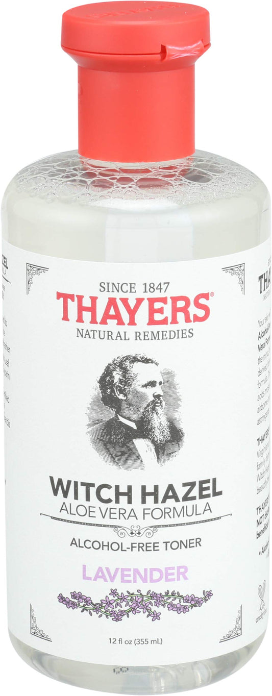 White Smoke Thayers Natural Remedies Witch Hazel Lavendar - Alcohol Free 12 fl oz (355 ml) Liquid